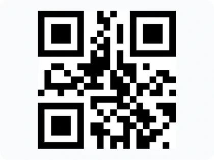 QR pass attached to a WhatsApp message